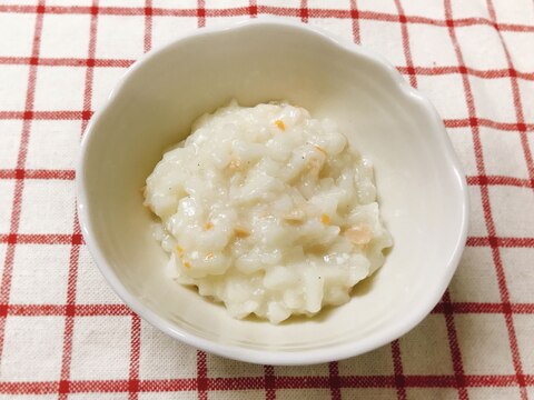【離乳食中期】納豆と豆腐と人参のうどん